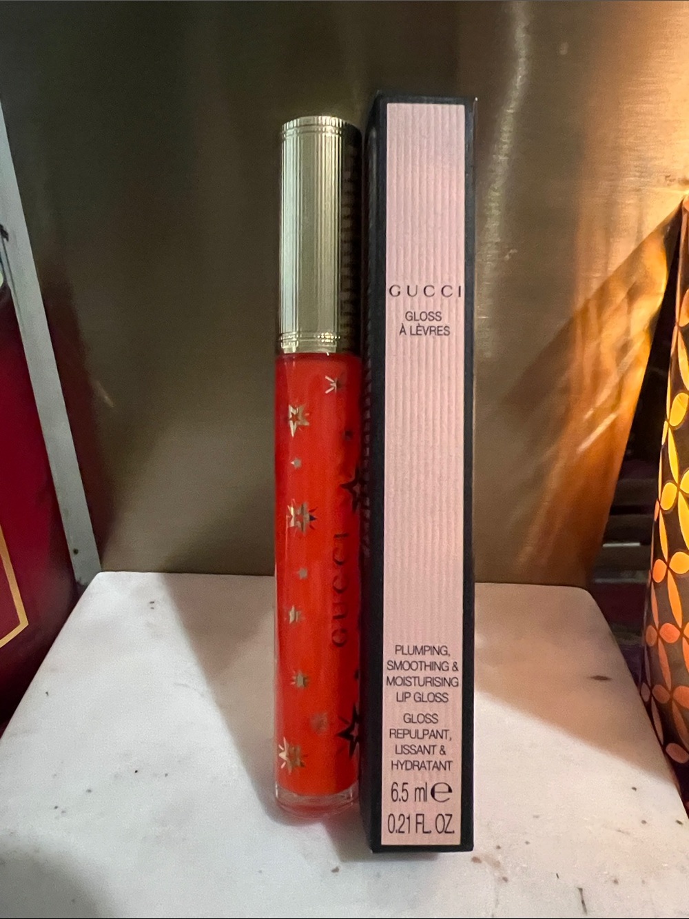 Gucci Lip Gloss in Teresina Red
